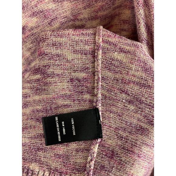 Torrid Space-Dye Cardigan Drape Front Sweater Size 2X - Picture 6 of 9